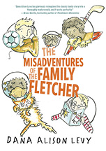Book cover: The Misadventures of the Family Fletcher