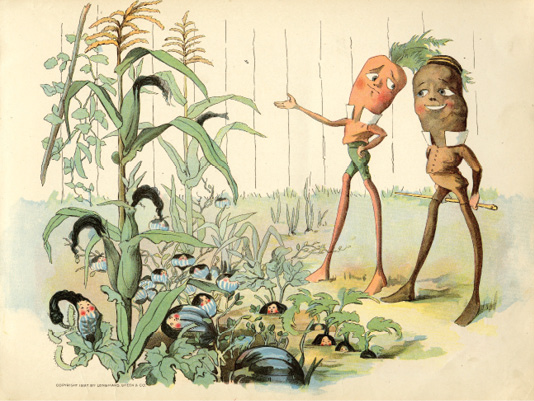 Page from "Vege-Men’s Revenge"