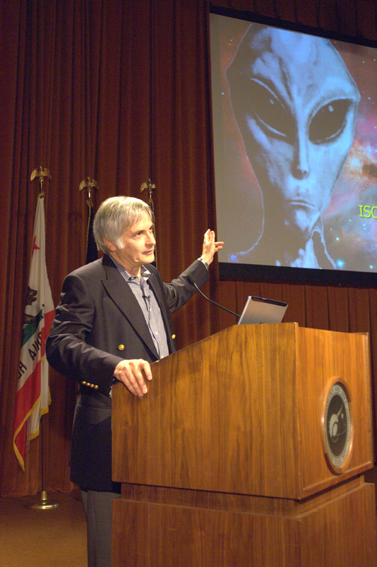 Dr. Seth Shostak, of the SETI Institute presents a Director’s Colloquium at NASA Ames titled “When Will We Discover the Extraterrestrials?”