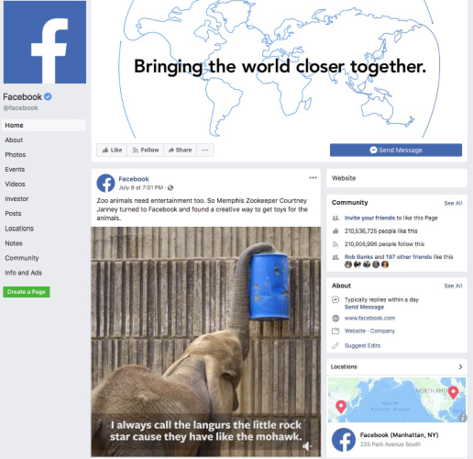 Figure 3.5. Square video on Facebook.