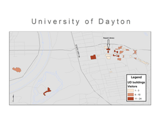 Figure 3. What’s Brewing Campus Attendence Map, by Jennifer Lumpkin, June 5, 2015