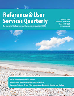 RUSQ volume 54, number 4 (Summer 2015)